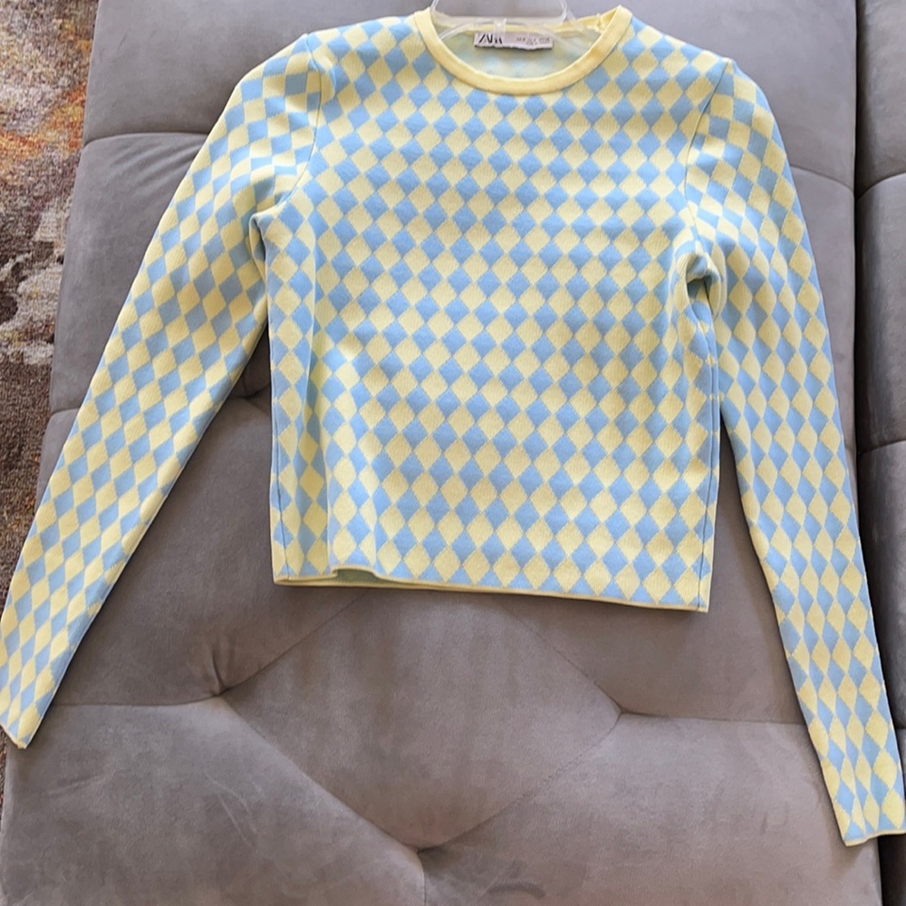Zara Crop Blouse